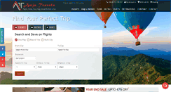 Desktop Screenshot of amjatravels.com